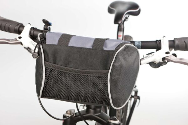 Fahrrad-Lenkradtasche Nizza 25,5x13x16 cm schwarz