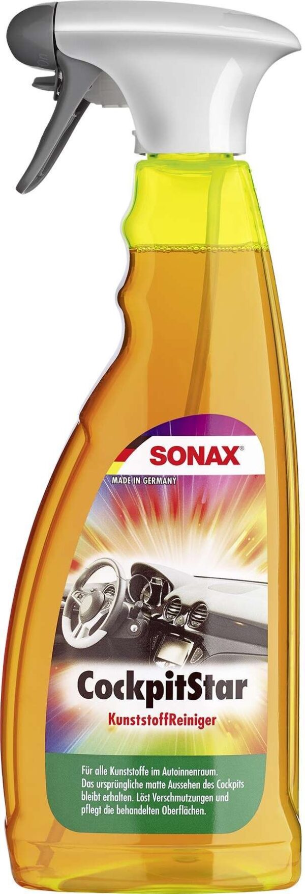 SONAX Cockpit-Star 750 ml PET-Sprühflasche