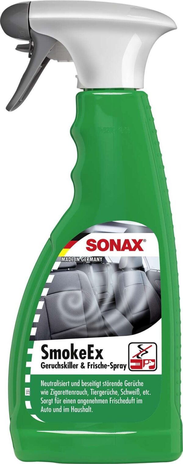 SONAX SmokeEX Geruchskiller 500 ml PET-Sprühflasche