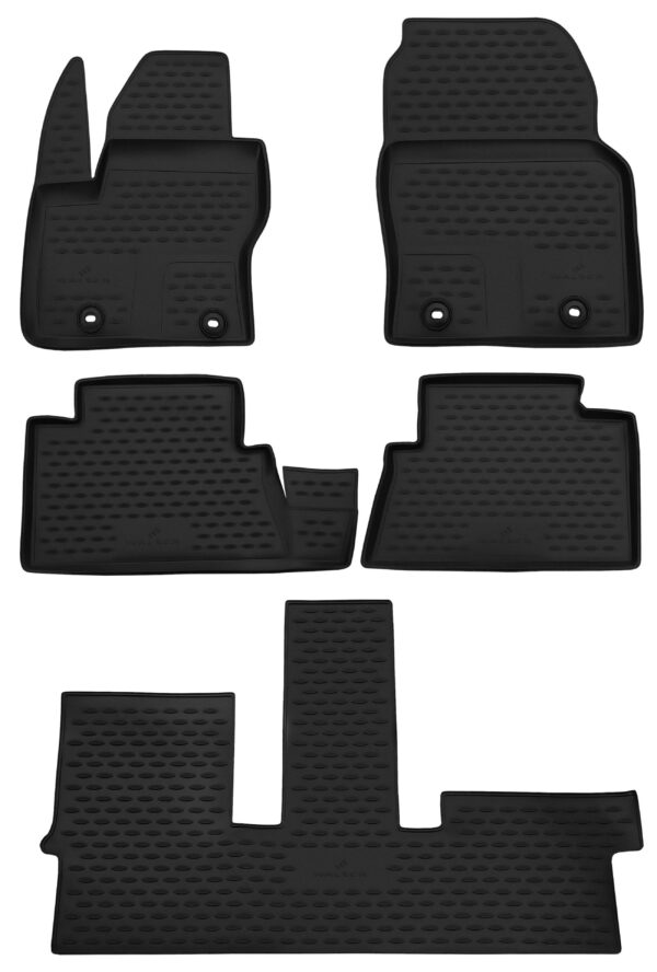 Gummimatten XTR für Ford Grand C-Max, 7-Sitzer 12/2010-2019